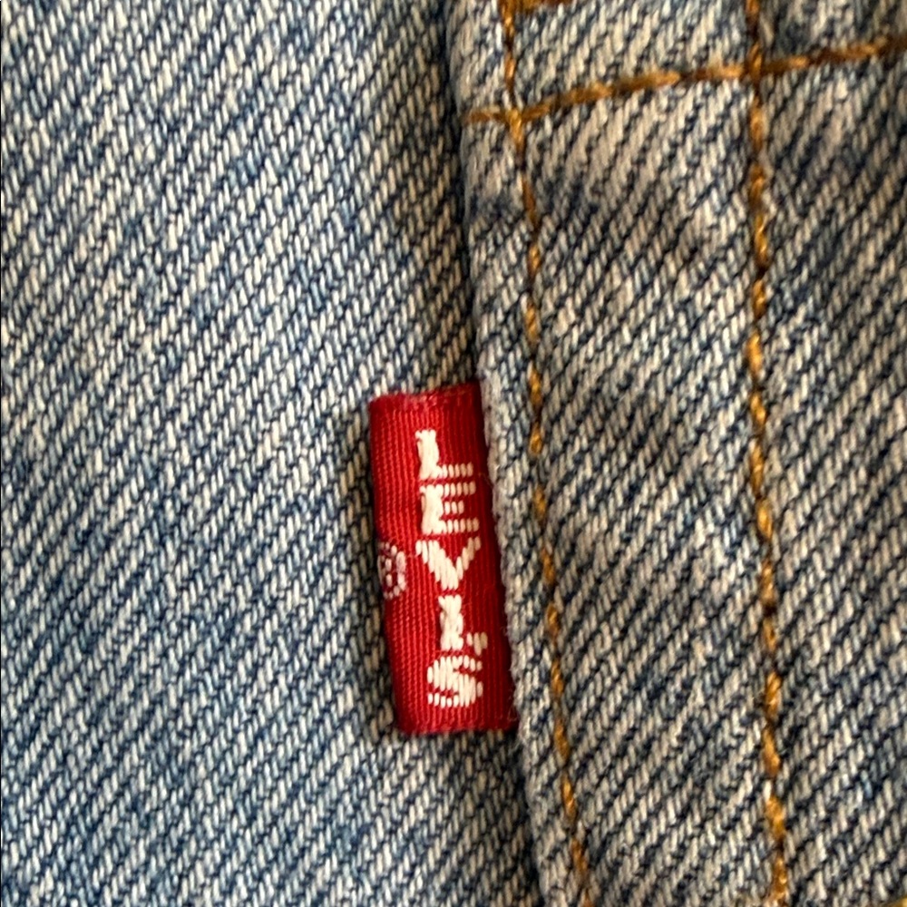 Levi's 501 Premium Patchwork Color Block High Ris… - image 7